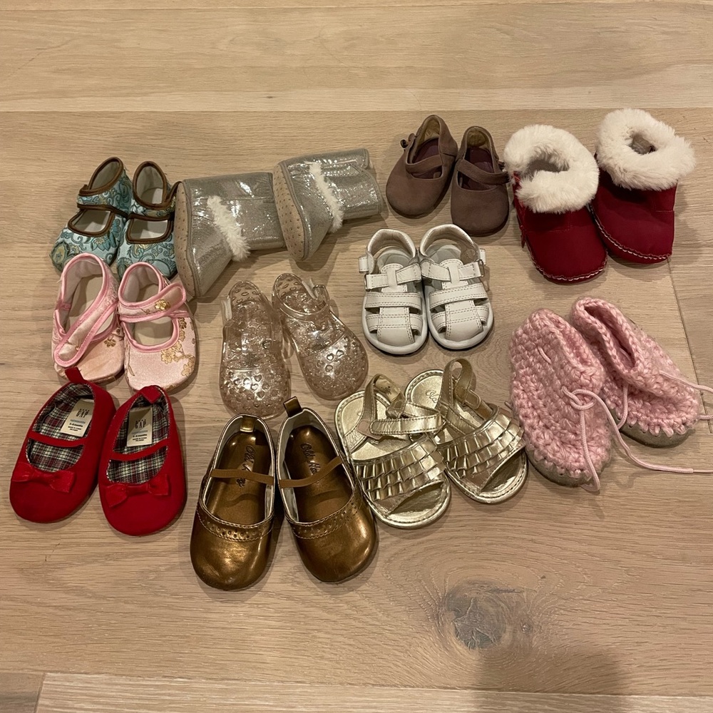 Baby girl shoe bundle